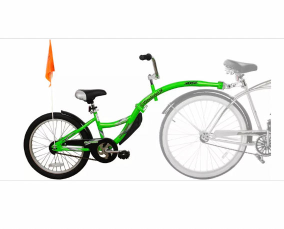 E-bike tagalong for kids — Tour CDA rentals in Coeur d' Alene