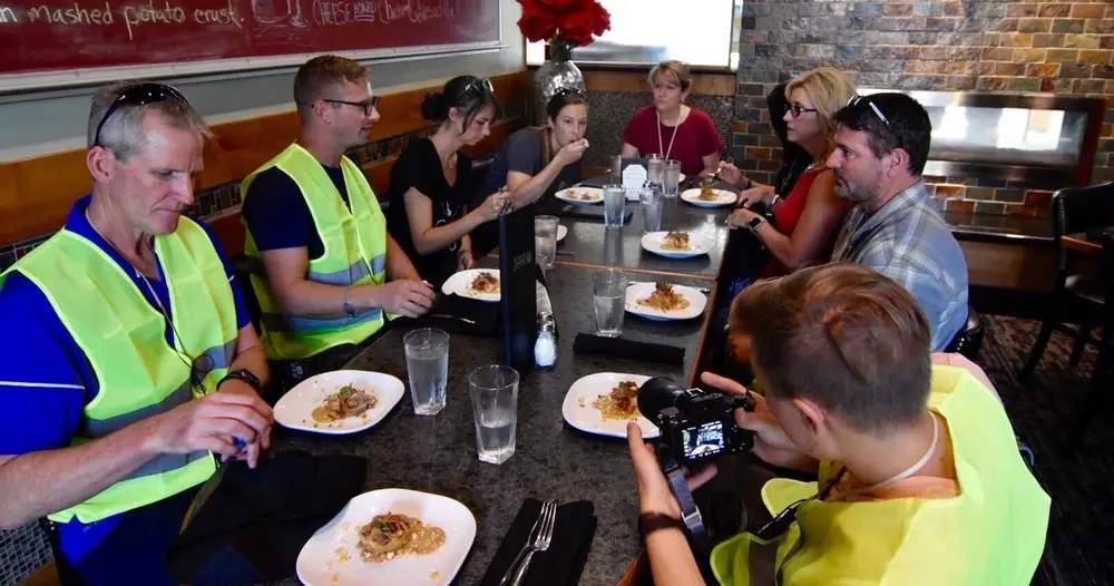 Taste of CDA Food Tour guided dining experience in downtown Coeur d'Alene Idaho