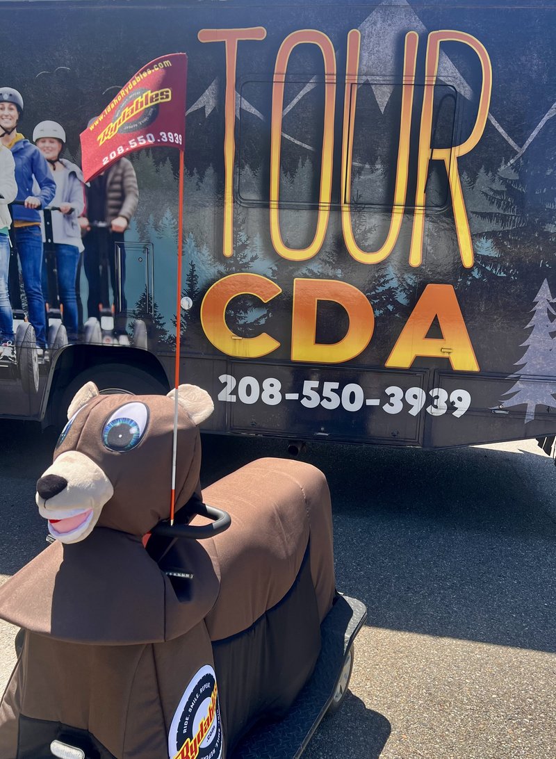 Kodiak the Brown Bear Rydable — Tour CDA
