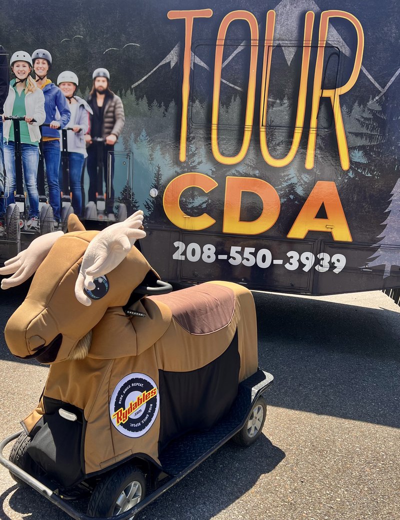 Wendell the Moose Rydable — Tour CDA
