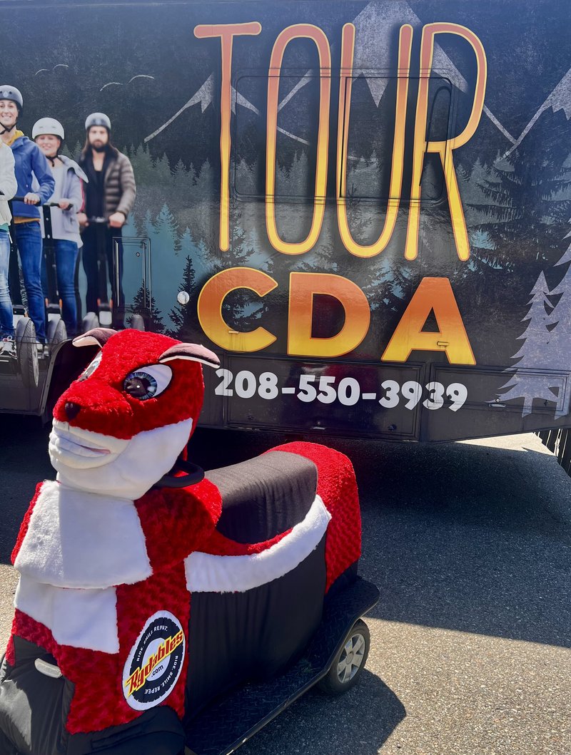 Scarlett the Red Fox Rydable — Tour CDA
